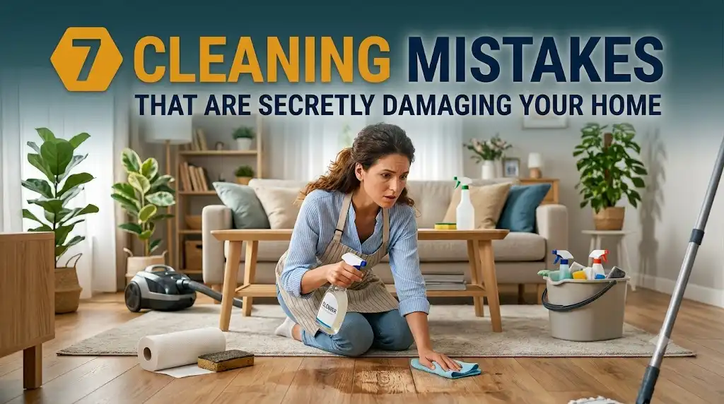 7 Cleaning Mistakes That Are Secretly Damaging Your Home